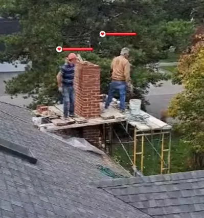 Chimney — real LF Builders project photo