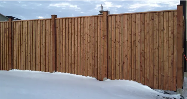 Fencing — real LF Builders project photo