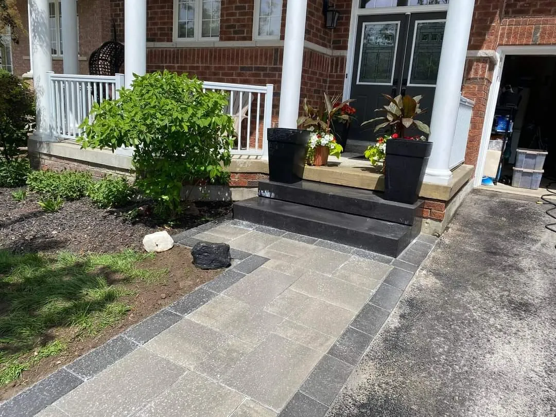 Interlock & Retaining — real LF Builders project photo