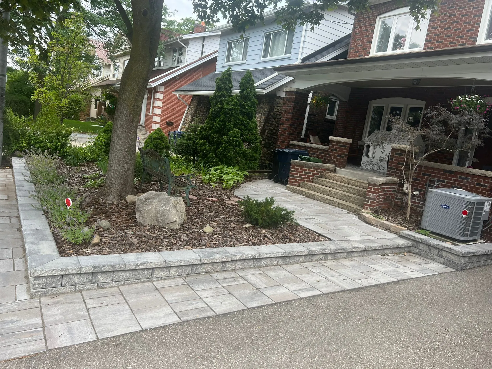 Interlock & Retaining — real LF Builders project photo