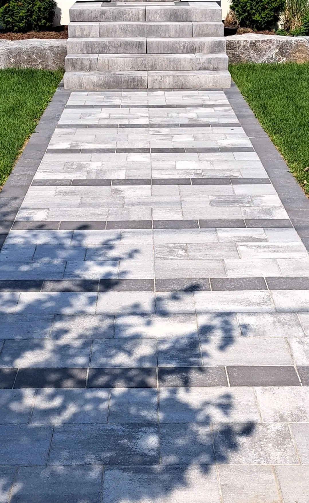 Interlock & Retaining — real LF Builders project photo