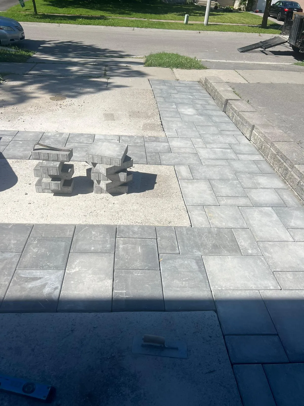 Interlock & Retaining — real LF Builders project photo