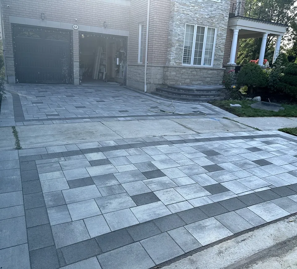 Interlock & Retaining — real LF Builders project photo