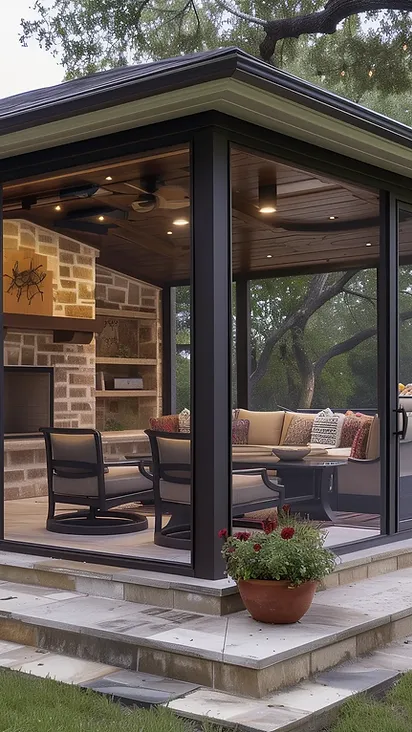 Sunrooms — real LF Builders project photo