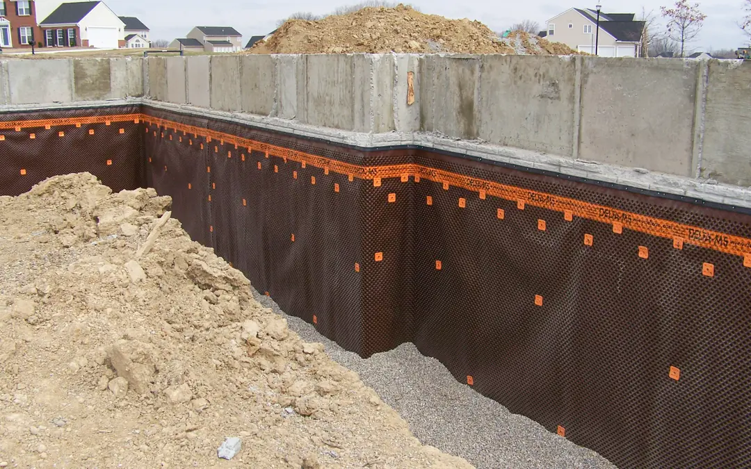Waterproofing — real LF Builders project photo