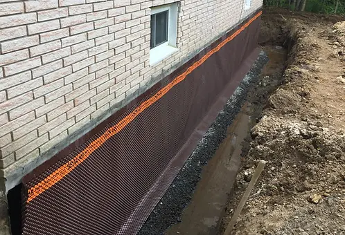 Waterproofing — real LF Builders project photo